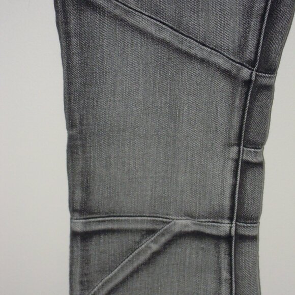 NWT RACHEL ROY Denim Mid Rise Patchcraft SKINNY Leg Jeans Size 28 Haze Magic - Picture 4 of 6